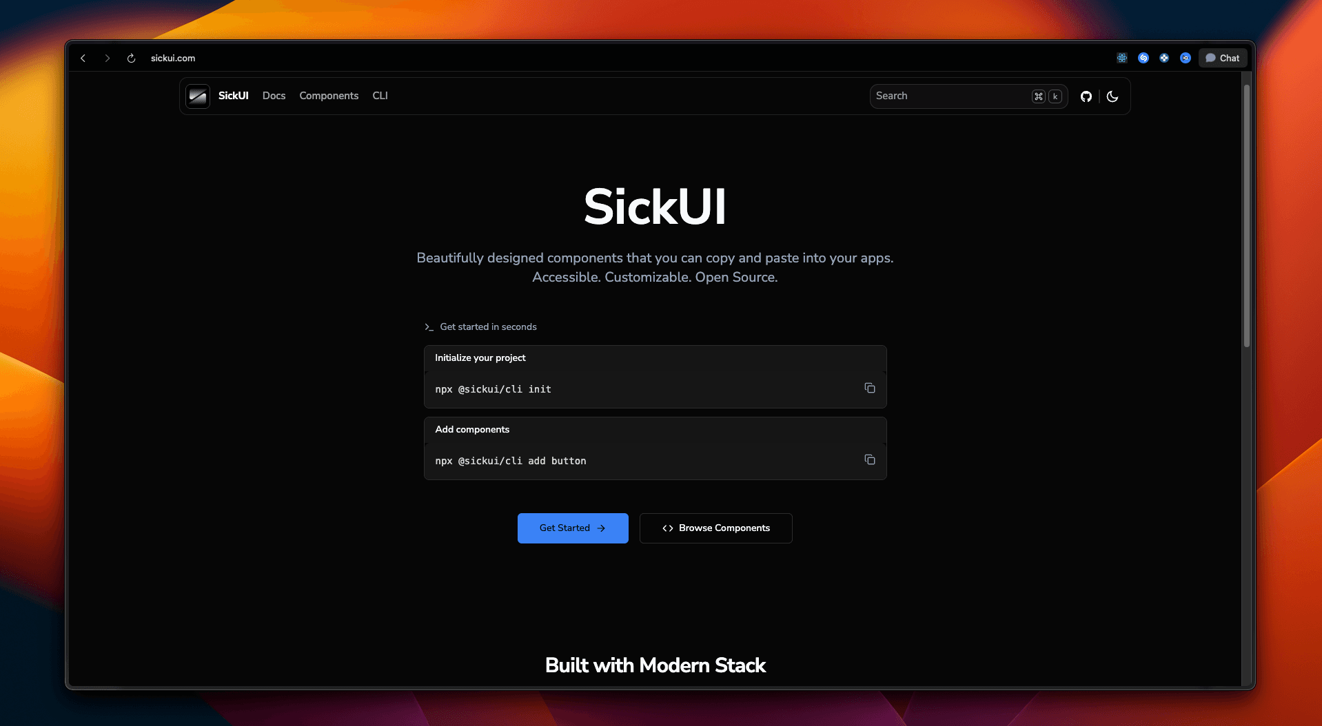 SickUI